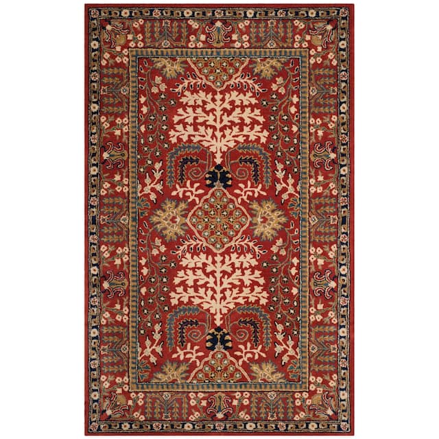 SAFAVIEH Handmade Antiquity Amalia Traditional Oriental Wool Rug