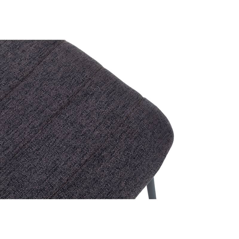Zylar Modern Leather Guest Chair with Lumbar Support, Stainless Steel Base, High-Density Foam, Floor Protectors, 300 lb Capacity