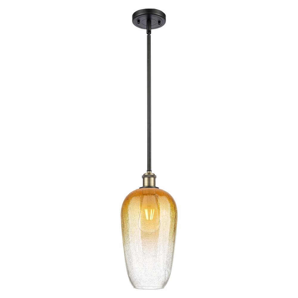 Innovations Lighting Endless Possibilities Ballston - Brookhaven Flute - 1 Light 7" Stem Hung Mini Pendant