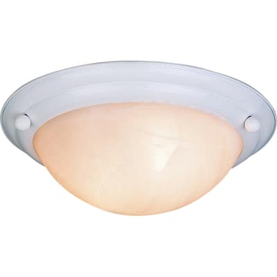 Volume Lighting Lunar 2 Light 16" Wide Flush Mount Bowl Ceiling