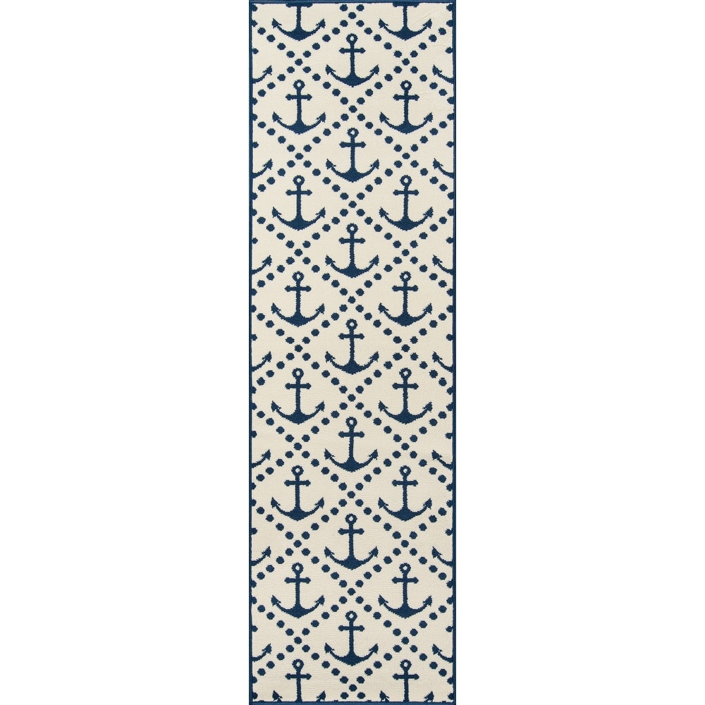 Momeni Baja Anchors Indoor Outdoor Rug