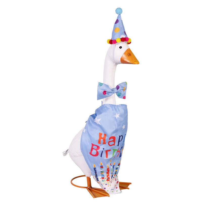 Porch Goose Outfit for Garden Statue