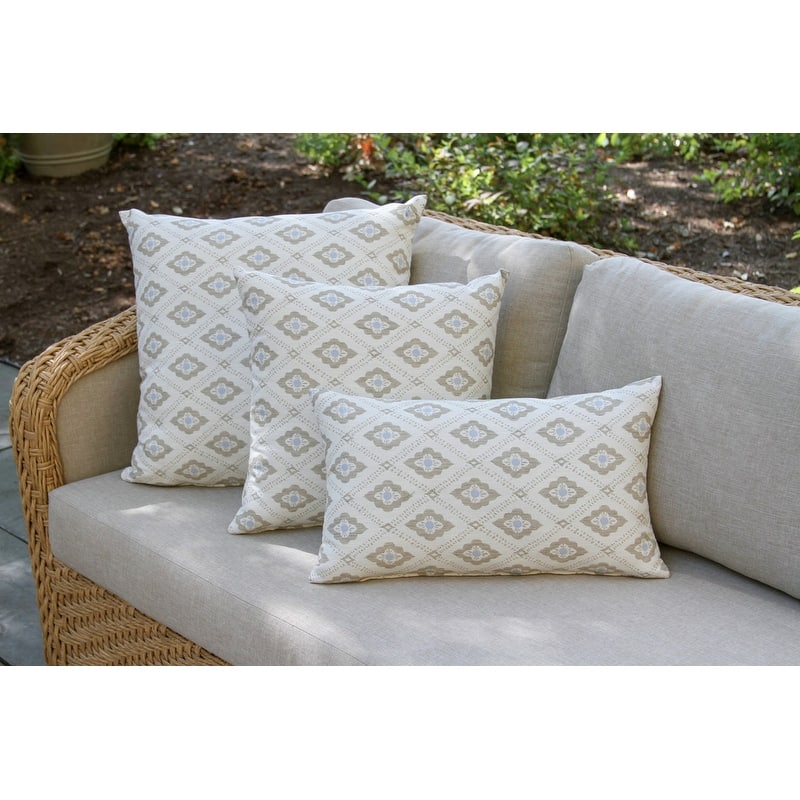 20" x 20" Indoor/Outdoor Throw Pillow, Set of 2
