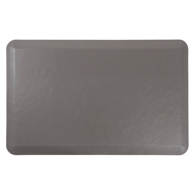 KAF Home Anti Fatigue Floor Mat - Cushioned Comfort Mat - Grey - 20x32