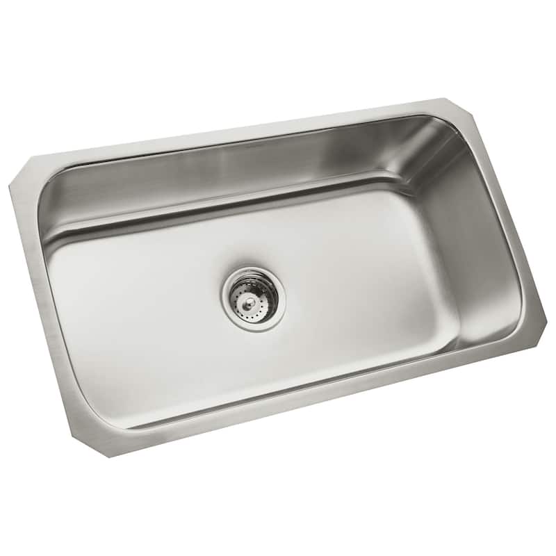 Sterling 11600 McAllister 32" Single Basin Undermount Stainless Steel - Stainless Steel