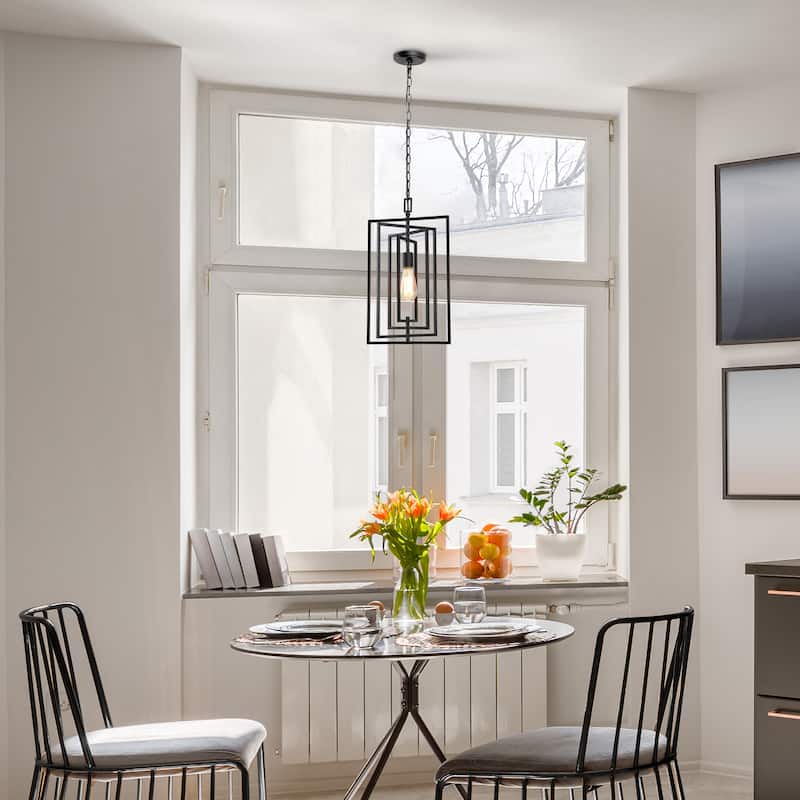 Tarake Modern Farmhouse Island Chandelier 8-light/ 1-light Black Candle Adjustable Lights