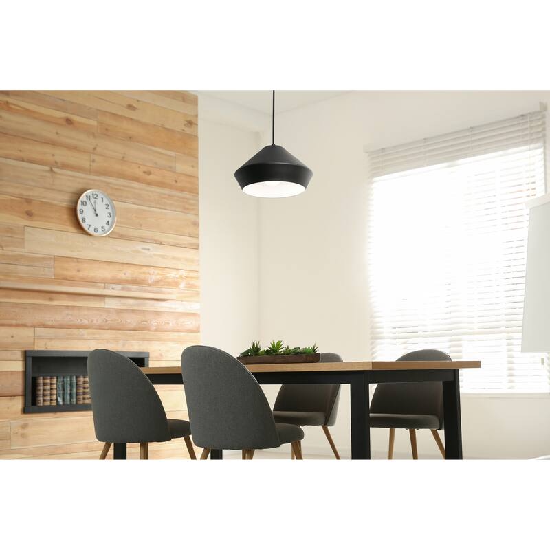Milo Pendant Medium Base 120V Black - Black