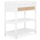 preview thumbnail 1 of 10, Dream On Me Doula Changing Table White + Natural