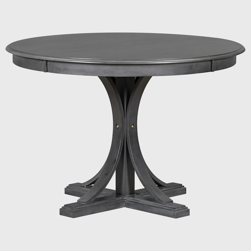 5-Piece Retro Round Dining Table Set
