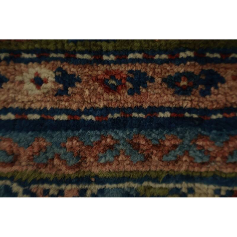 Hand Knotted Oriental 100% Wool Carpet Traditional Medallion Beige & Ivories Sultanabad Area Rug - 11' 9'' X 8' 4''