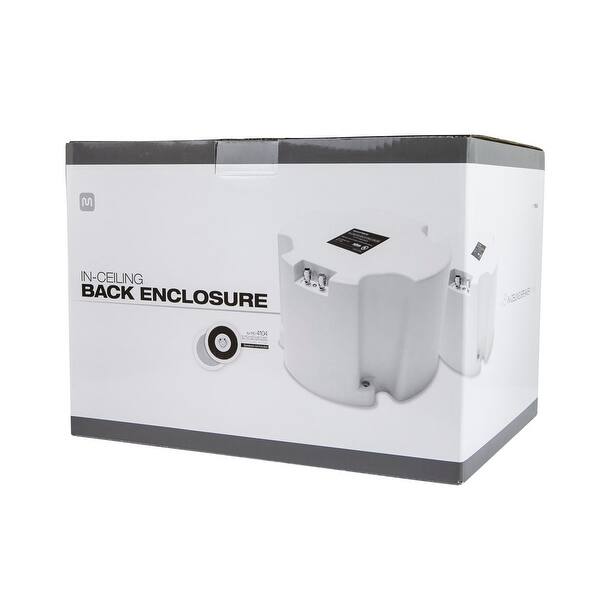 Shop Monoprice Abs Back Enclosure Pair For Pid 4104 8in Ceiling