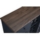 preview thumbnail 20 of 24, Contemporary X-door Wine Bar Cabinet