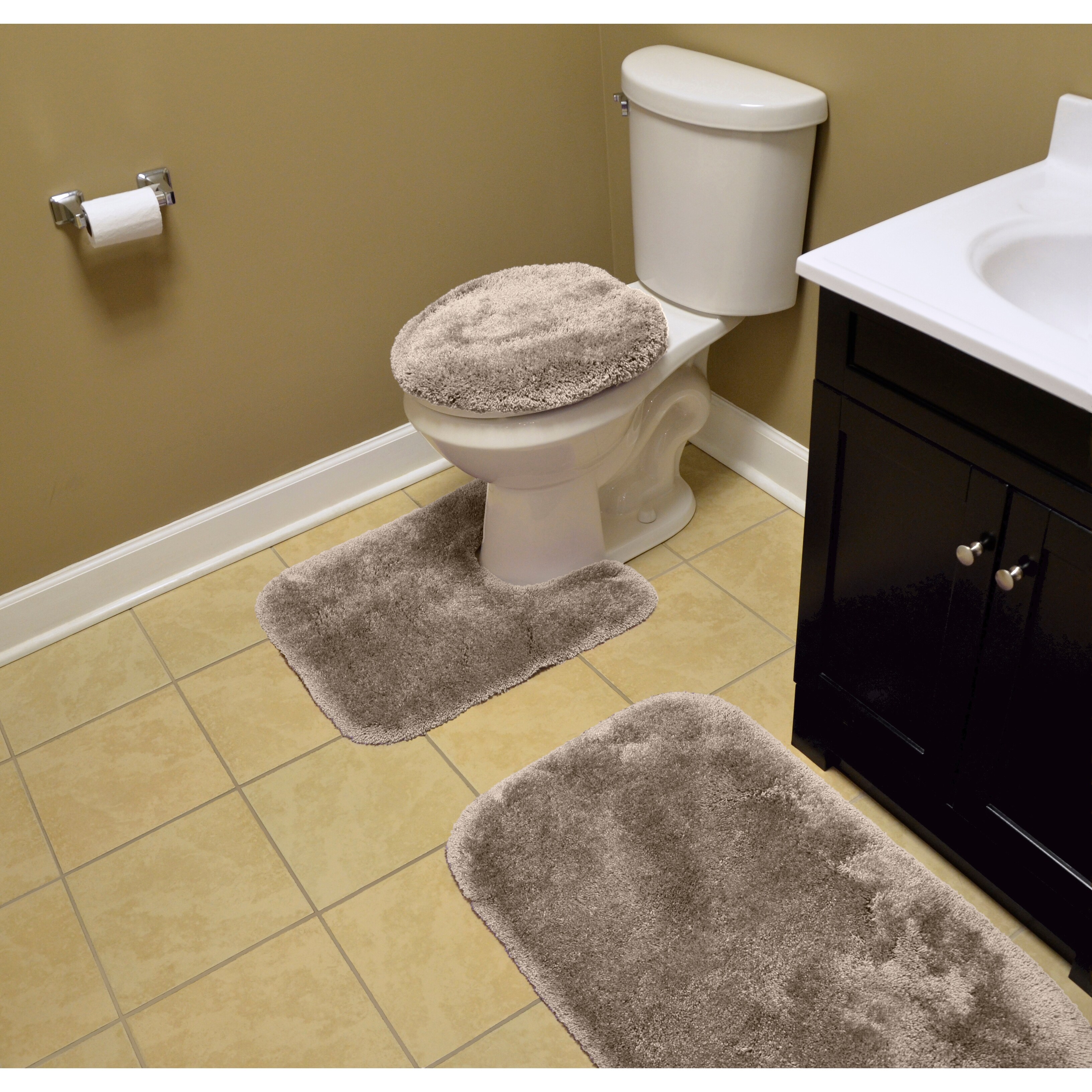 Taupe bath rugs store