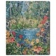 preview thumbnail 1 of 13, Art Remedy Serene Escape Gallery Wrapped Impressionism 1 Piece Canvas Wall Art /Monet And Van Gogh Inspired Art 16 x 20