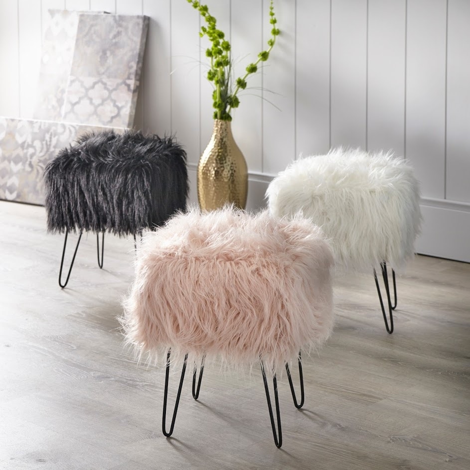 Simple Living Miranda Square Stool