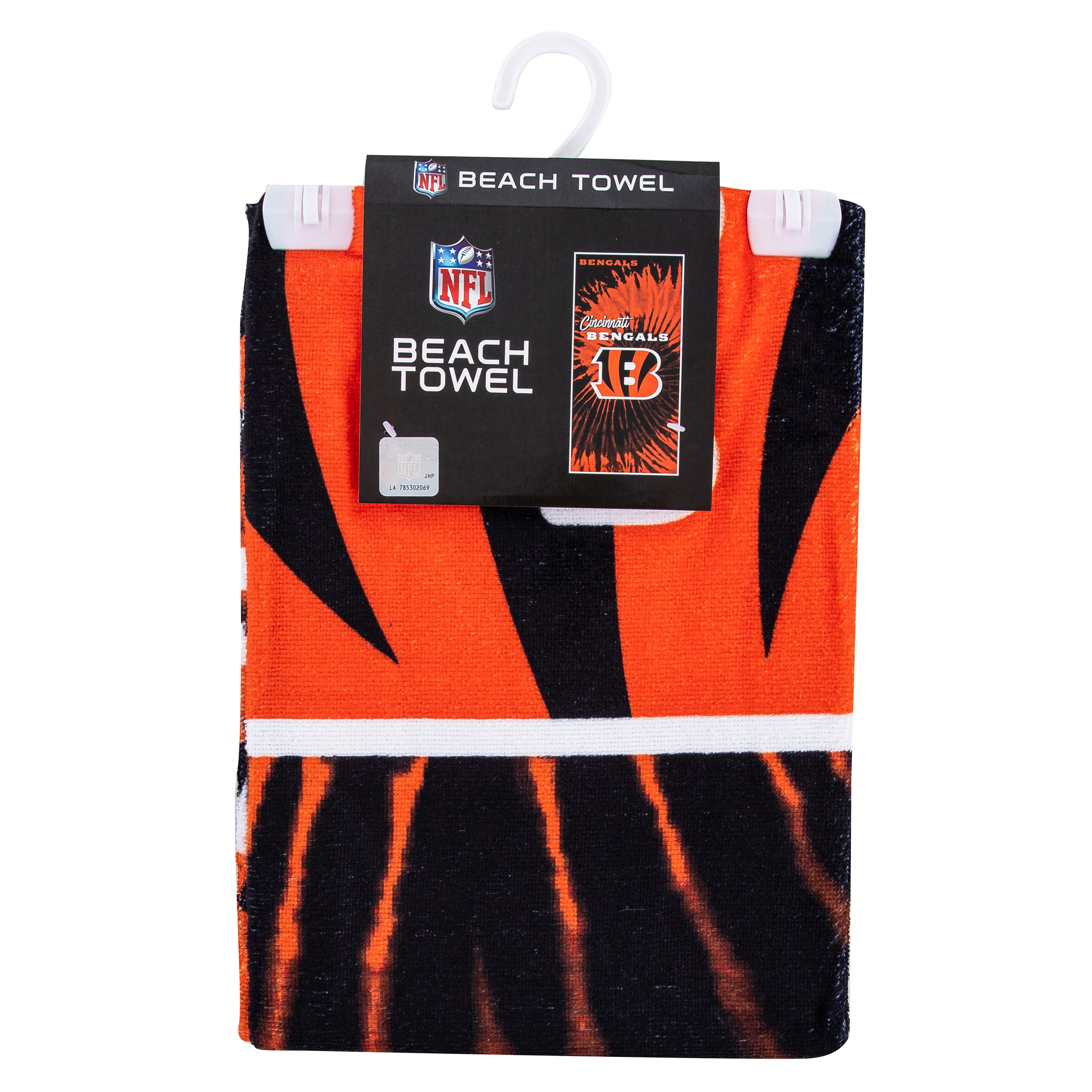 : NFL Cincinnati Bengals 30 by 60 Fiber Reactive Beach Towel :  Sports Fan Beach Towels : Sports & Outdoors