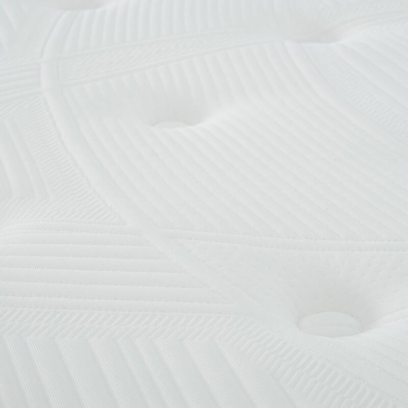 Equilibria 8 in. Medium Memory Foam & Pocket Spring Hybrid Bed in a Box Mattress