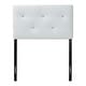 preview thumbnail 9 of 13, Porch & Den Rio Vista Crystal Tufted Twin Headboard