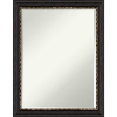Petite Bevel Bathroom Wall Mirror - Accent Bronze Narrow Frame - Accent Bronze Narrow - 22 x 28 in