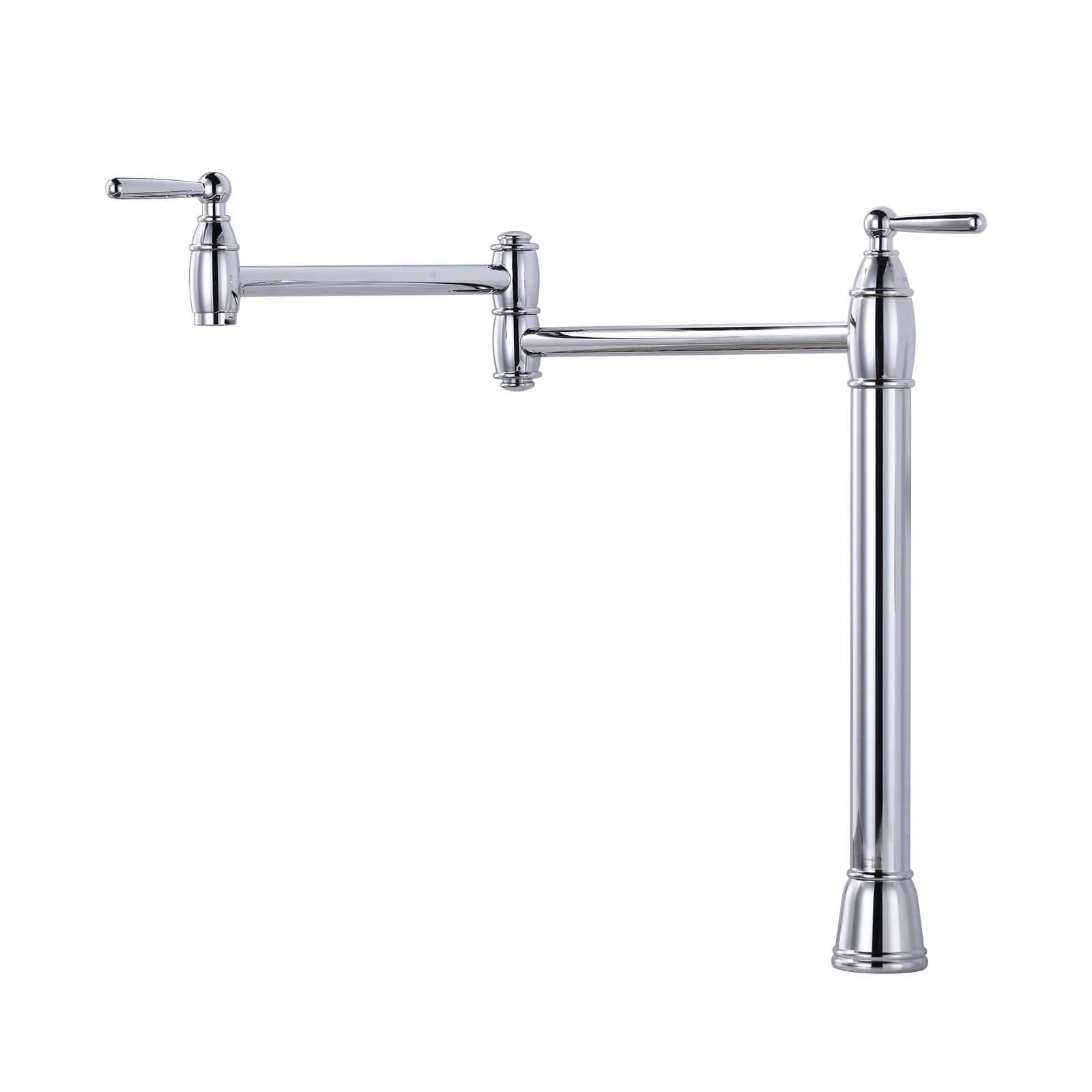 WOWOW Desk Mounted Pot Filler Kitchen Folding Faucet