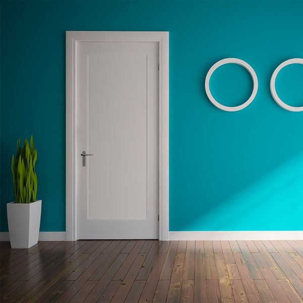 Trimlite 3068138 8401 36 By 80 Shaker 1 Panel Interior Slab Passage Door Primed