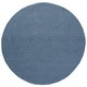 preview thumbnail 24 of 168, SAFAVIEH River Yuki Contemporary Solid Rug 6'7" Round - Blue/Navy