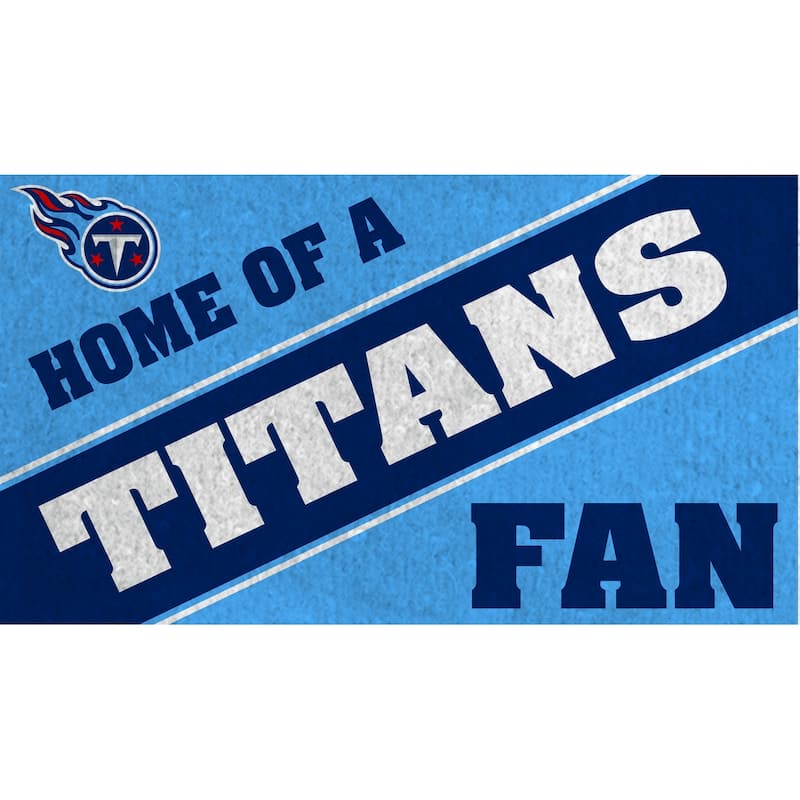 Tennessee Titans PVC Door Mat