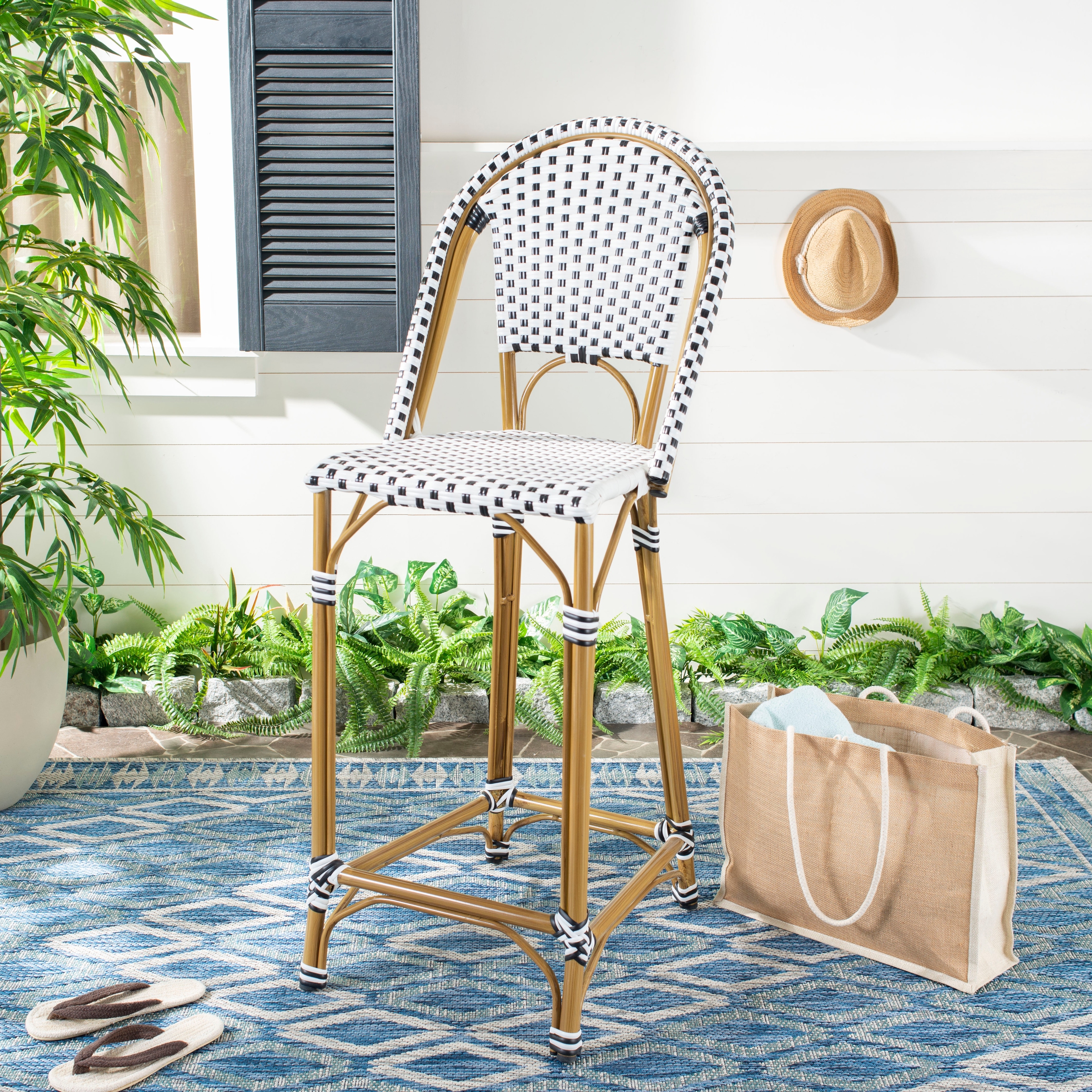 Fully assembled best sale bar stools