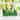 Glitzhome 14"L Valentine's/ Mardi Gras/ St. Patrick's Wooden House/Brush Trees Table Decor