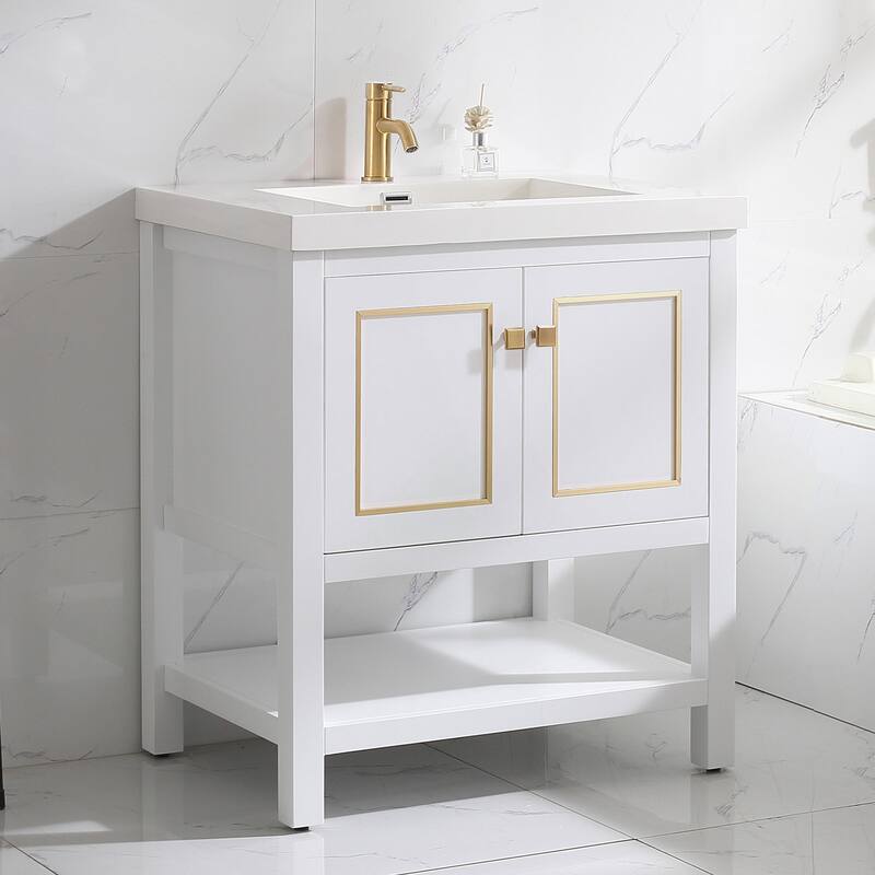 Davis 30" Single Bathroom Vanity Set