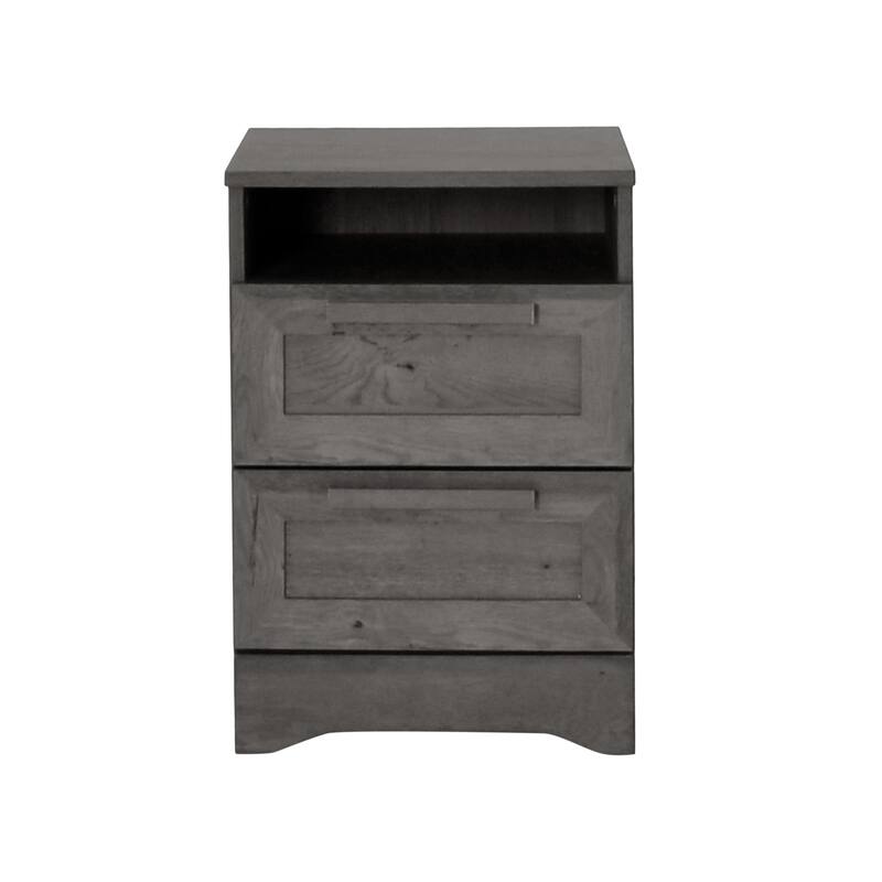 Danbury Rustic 2 Drawer Nightstand by Christopher Knight Home