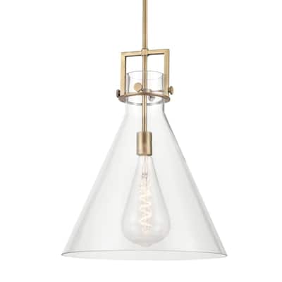 Innovations Lighting 411-1SL-20-16 Newton Cone Pendant Newton Cone 16"