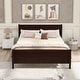 preview thumbnail 31 of 76, Classic Wood Platform Bed with Headboard and Footboard, Solid Wood Bed Frame, Easy to Assemble, No Box Spring Needed