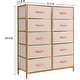 preview thumbnail 9 of 14, Wide Dresser Storage Tower with 10 Drawers