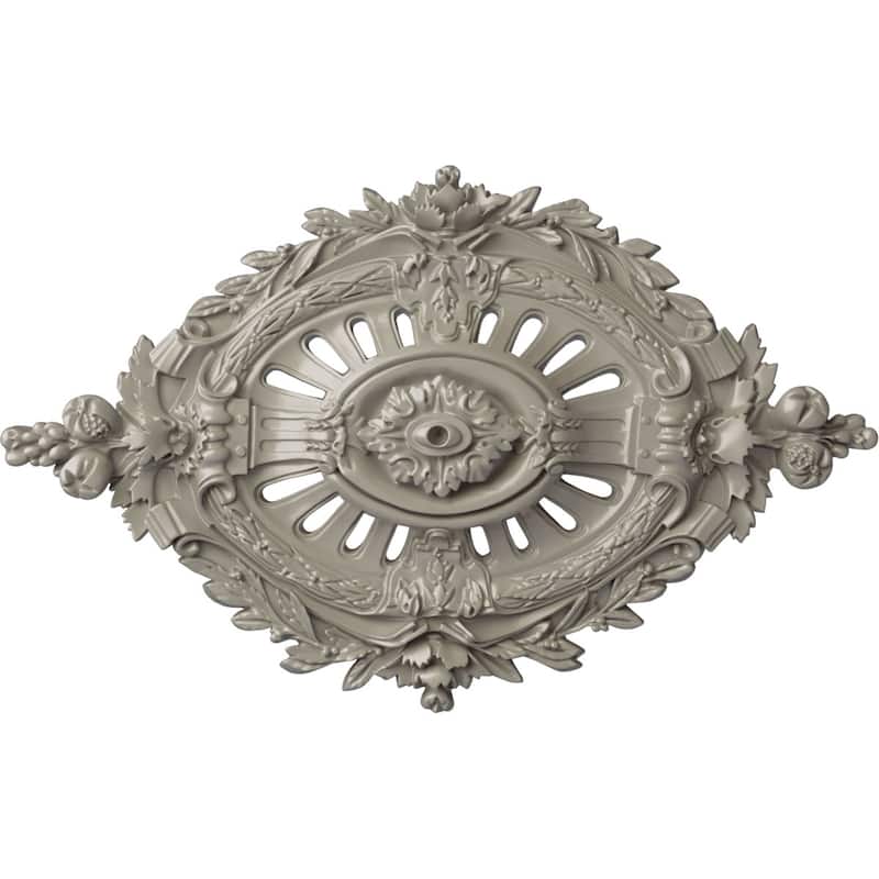 35 7/8"W x 22 1/2"H x 4 3/8"P Antonio Ceiling Medallion