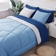 preview thumbnail 17 of 49, KASENTEX 5 or 7 Piece Bed in A Bag Microfiber Down Alternative Comforter Bedding Set with Sheets and Pillow Cases All Season