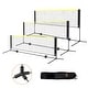preview thumbnail 1 of 26, VEVOR Badminton Net, Height Adjustable Volleyball Net, 10ft Wide Foldable Pickleball Net, Portable Easy Setup Tennis Net Set. 10 IN