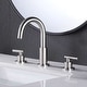 preview thumbnail 25 of 31, 8 Inch Widespread Bathroom Sink Faucet 3 Holes Bathroom Faucet Double Handle Modern Basin Vanity Faucets Deck Mounted No Drain