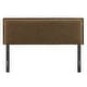 preview thumbnail 32 of 52, Camille Upholstered Striped Linen Blend Headboard