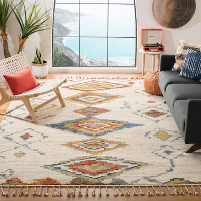 SAFAVIEH Hand-knotted Kenya Marely Southwestern Tribal Wool Rug
