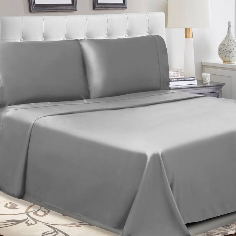 Superior Cotton Percale Solid Bed Sheet Set