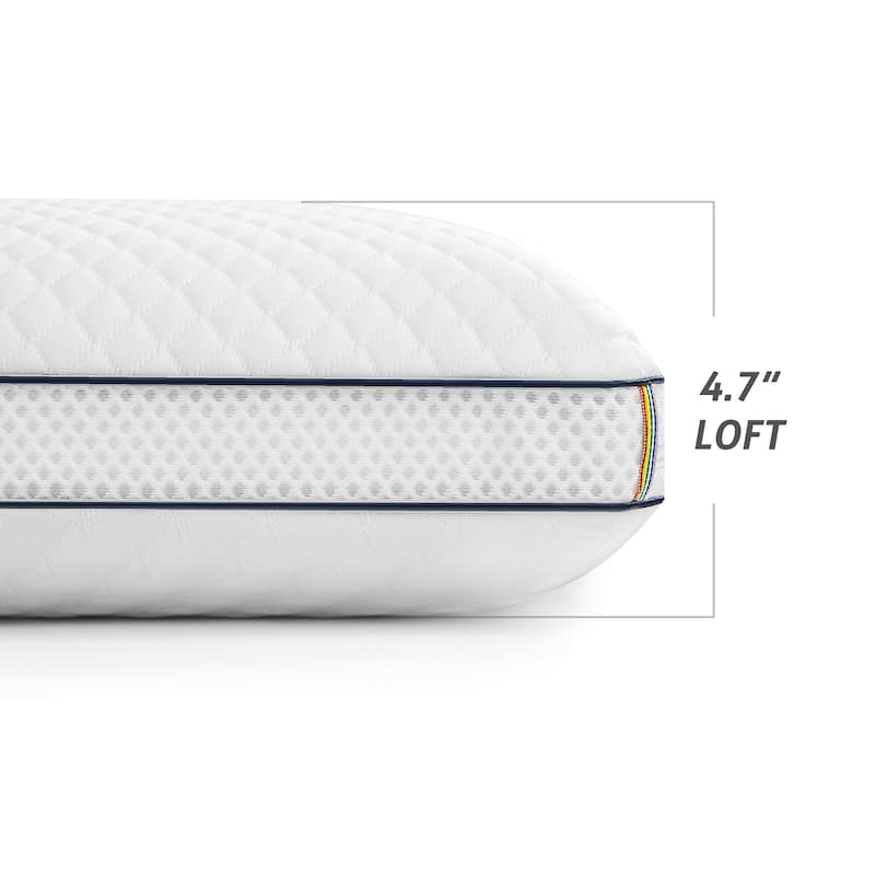 2-Pack Memory Foam Pillow, Cooling & Soft