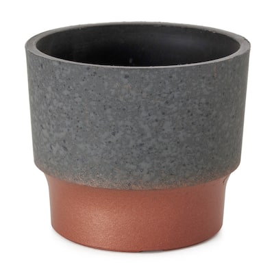 The HC Companies Sprite Succulent Planter Pot, Faux Concrete Copper (20 Pack) - 0.25