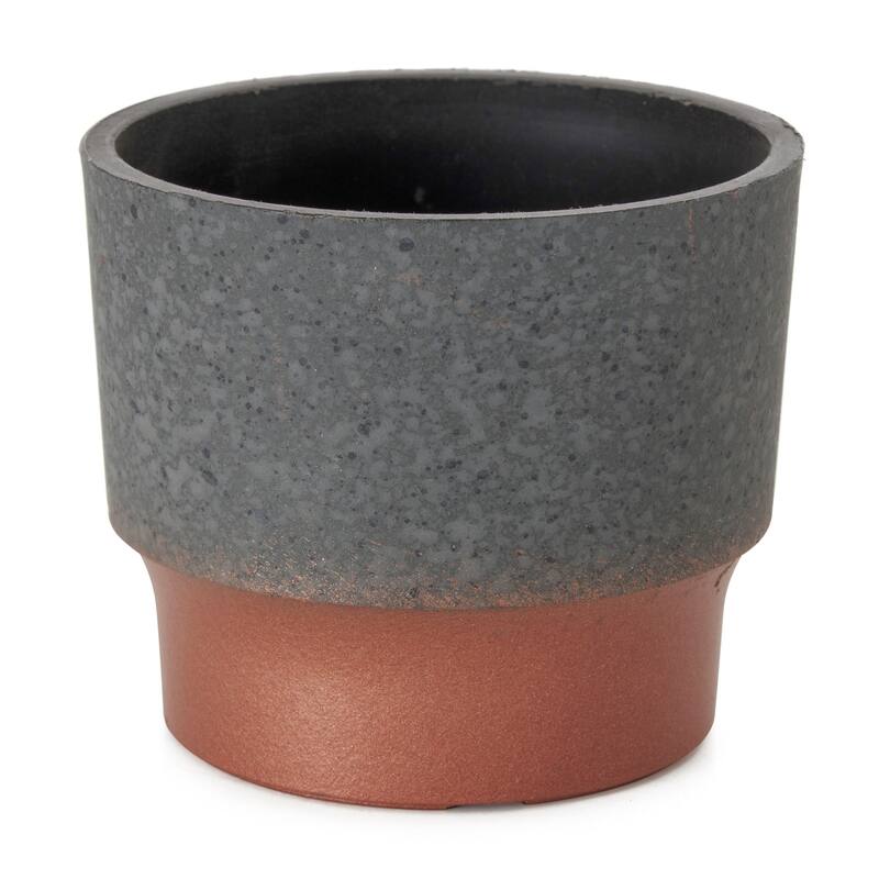 The HC Companies Sprite Succulent Planter Pot, Faux Concrete Copper (40 Pack) - 0.25