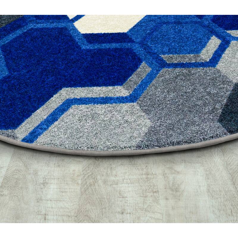 Joy Carpets Kid Essentials Team Up Area Rug