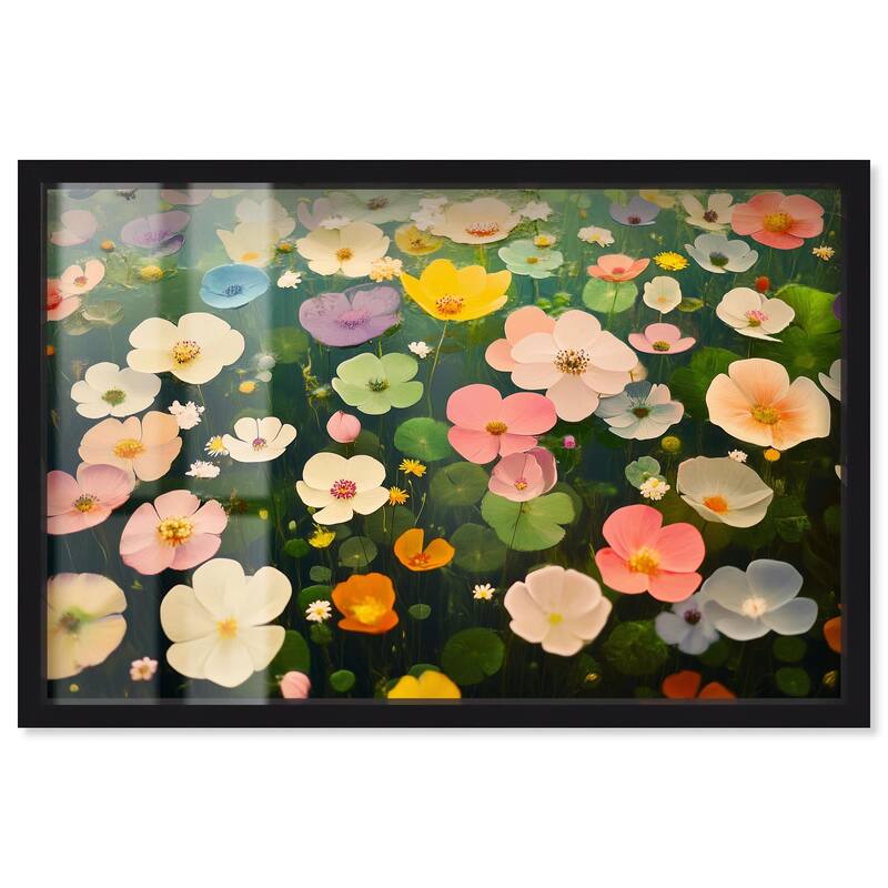 Meadow of Dreams Shadowbox by Art Remedy - Black - 15" x 10"