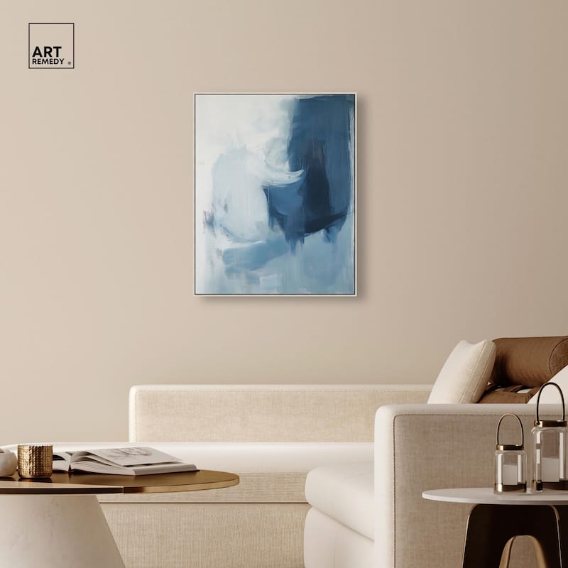 Glacial Reflections II Canvas by Art Remedy