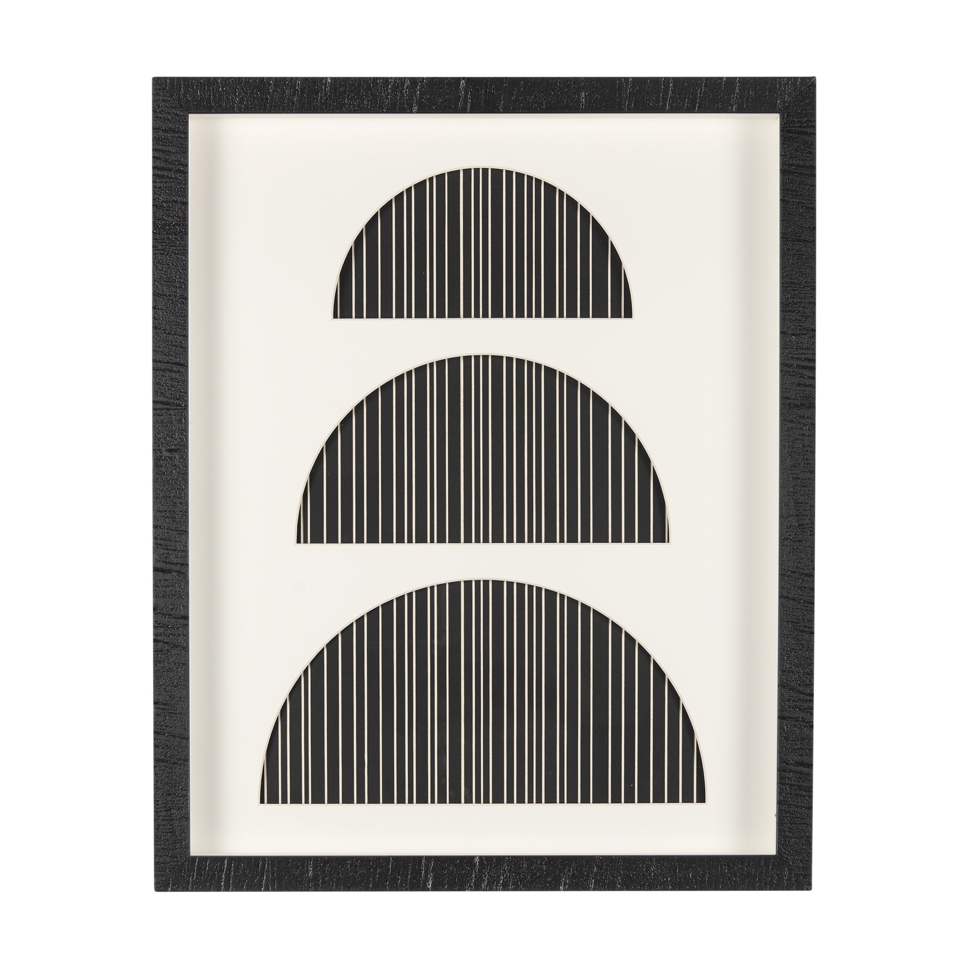 Arc & Orb 1 by Studio M a Framed Art Print Matted under Glass