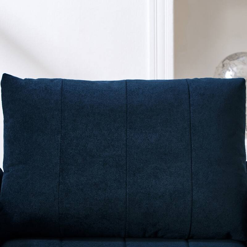 31.5" Compact Sleeper Sofa with 5-Position Backrest, Storage Solutions