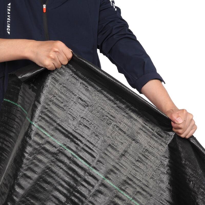 3 ft x 100 ft Black Polyethylene Weed Barrier Fabric